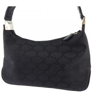 ROBERTA DI CAMERINO shoulder bag R motif pattern canvas Authentic used F1569